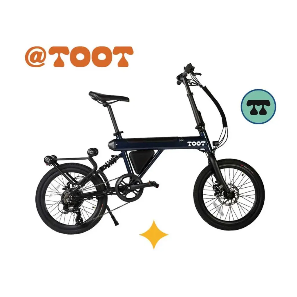 Bicicleta Toot Azul